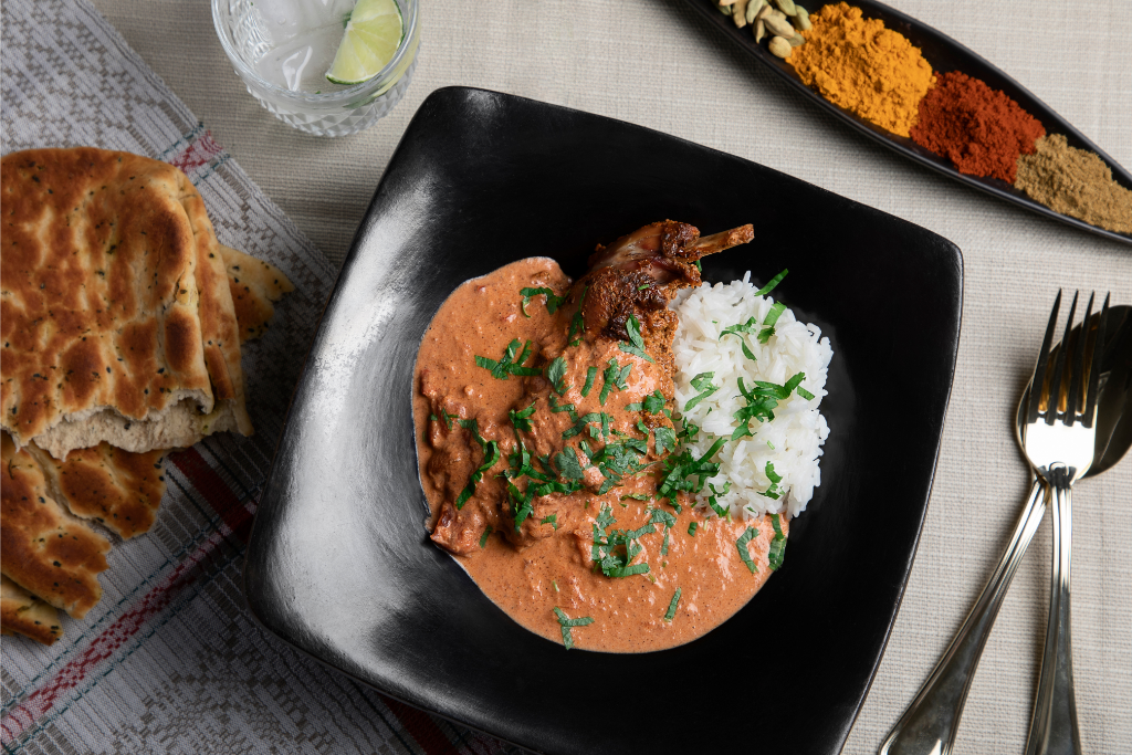 Tikka masala med kanin