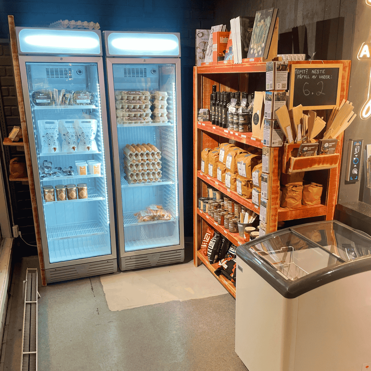 Høgaunet gård lokalmat på Drivstua gartneri